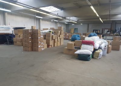 Ingezamelde kleding